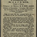 bink.j.j.j.d 1866-1931 alken.m.h a
