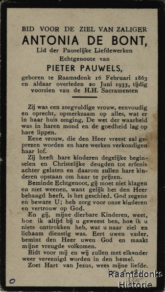 bont.de.a 1863-1933 pauwels.p a