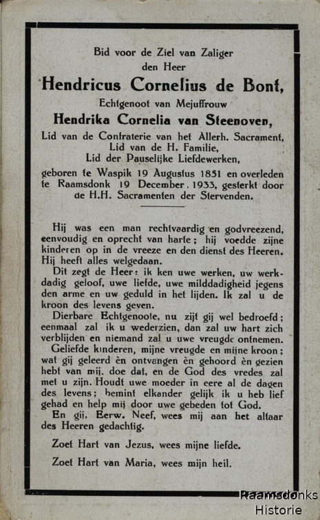 bont.de.h.c 1851-1933 steenoven.van.h.c b