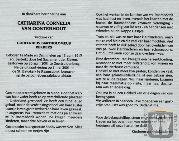 oosterhout.van.c.c 1915-2001 rekkers.g.b b