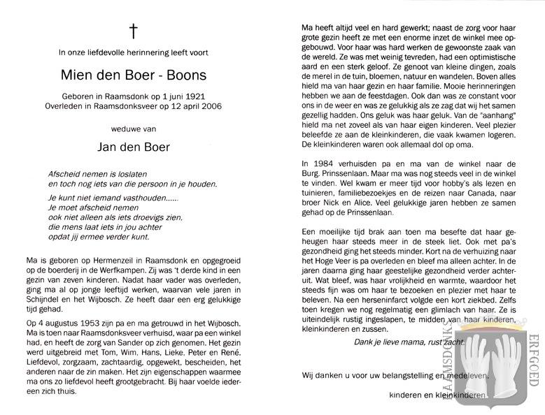 boons.w.j 1921-2006 boer.den.j.m b