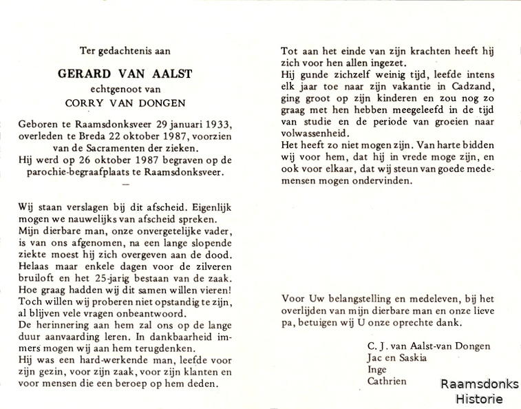 aalst.van.g 1933-1987 dongen.van.c b