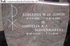 jongh.de.a.w 1926-1984 schoenmakers.c.a.j 1925-2010 g