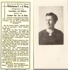 berg.van.den.w.c. 1896-1947 belkom.van.l. bont.de.j. a.b.