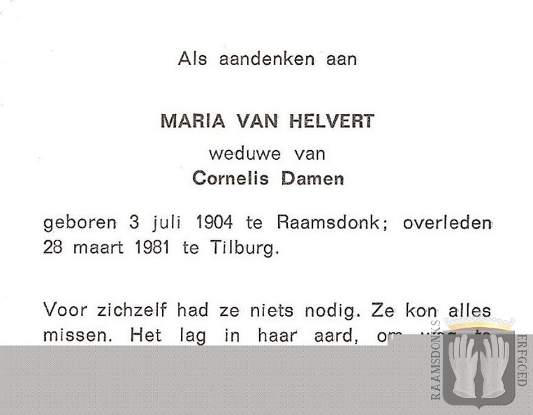 helvert.van.m. 1904-1981 damen.c. b.