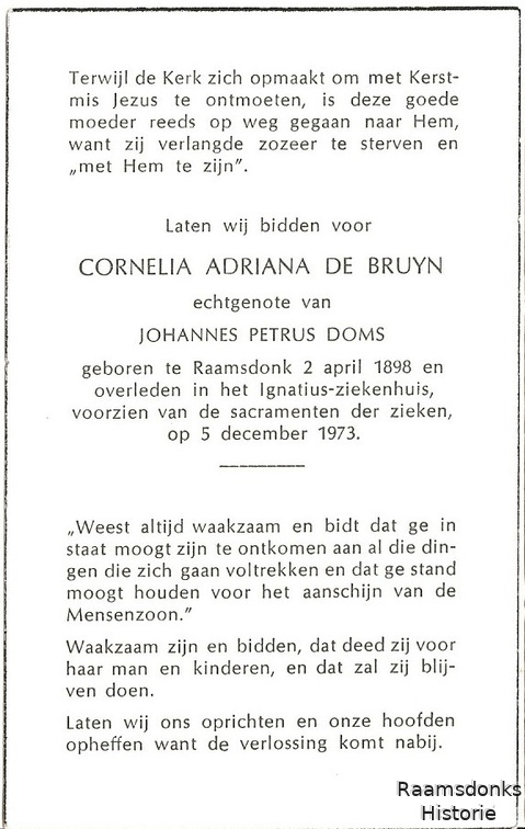 bruyn.de.c.a 1898-1976 doms.j.p a
