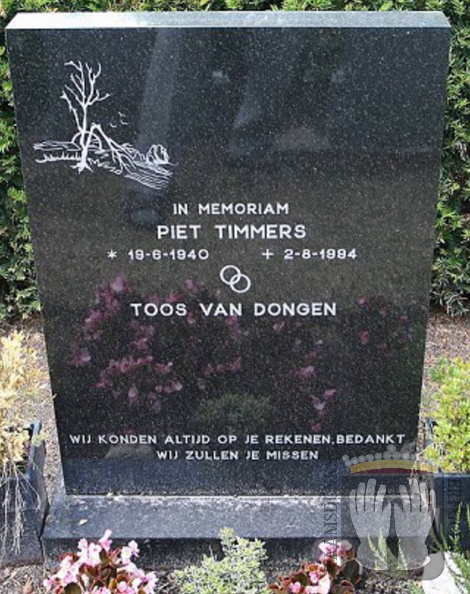 timmers.piet. 1940-1994 dongen.van.toos. g