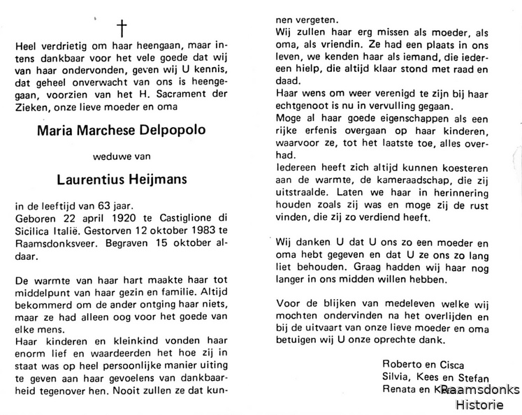 delpopolo.maria.m. 1920-1983 heijmans.l. b.