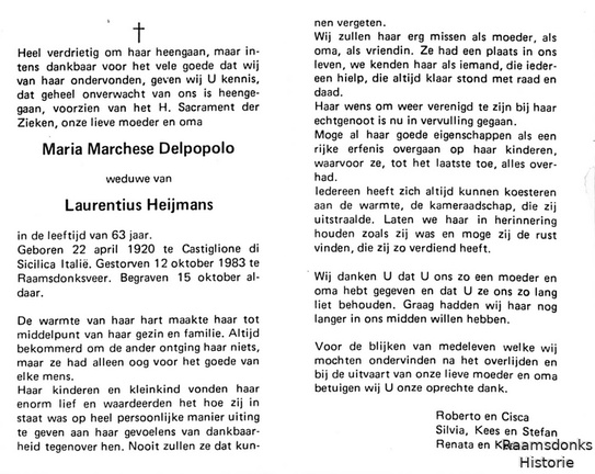 delpopolo.maria.m. 1920-1983 heijmans.l. b.