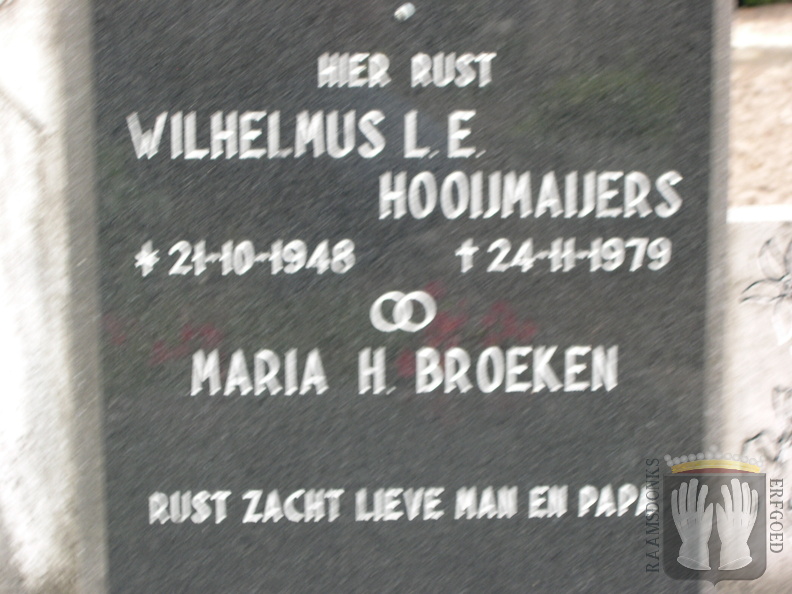 hooijmaijers.wil. 1948-1979 broeken.m.h. g