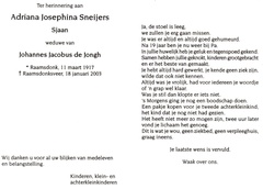 sneijers.sjaan.a.j. 1917-2003 jongh.de.j.j. b