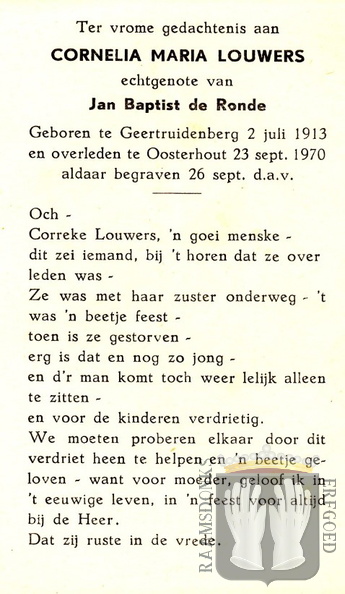 louwers.cornelia.m. 1913-1970 ronde.de.jan.baptist. b