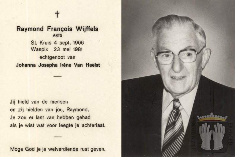 wijffels.r.f 1906-1981 haelst.van.j.j.i a
