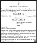 beer.de.frans. 1941-2006 bladel.van.hennie. k